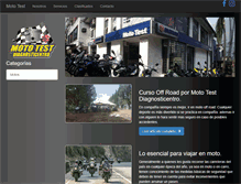 Tablet Screenshot of mototestcolombia.com